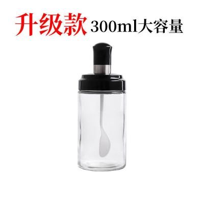 1只调料瓶 爆厨房家用玻璃调味罐调料盒防潮密封调料瓶油刷糖盐味精罐子套装