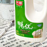 光明大桶酸奶畅优1.1kgx2桶/1桶风味发酵乳原味酸奶网红大桶酸奶 光明畅优大桶酸奶 1.1kg*1桶