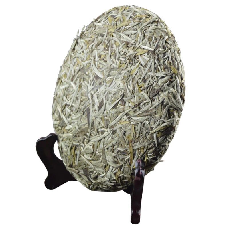 福岗福鼎白茶正宗白毫银针茶饼 茶叶散装礼盒装300g全芽高清大图