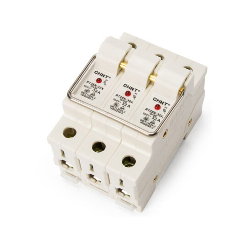正泰chnt熔断器rt28座rt28座63x2p