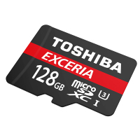 东芝(TOSHIBA)128GB TF(micro SD) UHS-I U3 Class10 高速存储卡 90MB/s