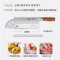 王麻子菜刀家用厨师专用斩切两用刀具厨房专业切片砍骨刀正品8138