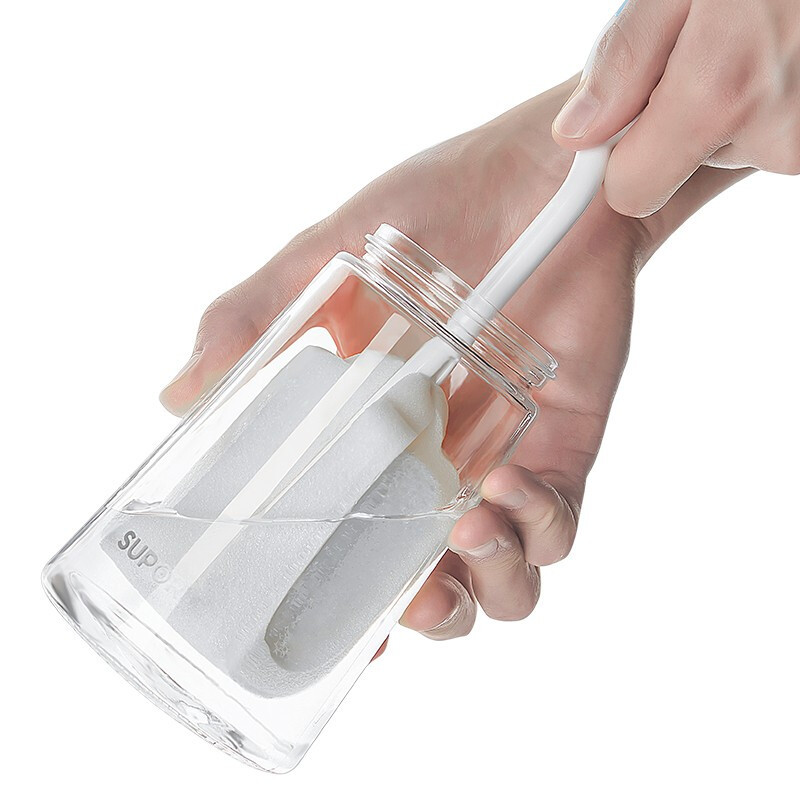 苏泊尔玻璃油壶油瓶防漏家用装油瓶酱油醋瓶倒油瓶厨房用品小油罐KG64AB50