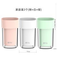 旅行刷牙杯密封便携式情侣牙刷杯洗漱杯子塑料漱口杯牙刷盒牙具盒