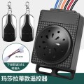 智能电动车防盗器报警遥控一键启动电瓶三轮车钥匙一体电子锁通用_52 玛莎拉蒂款-双遥控【48v-72v】_20年质保