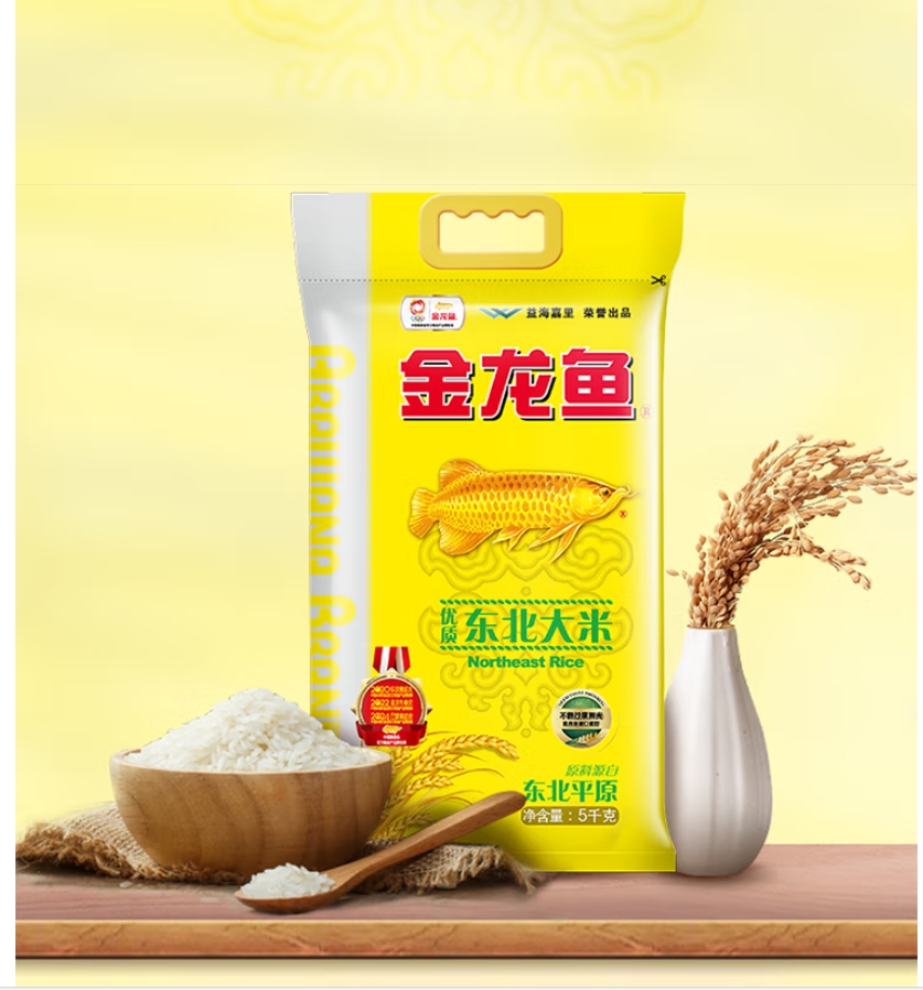 金龙鱼 优质东北大米 粳米 10斤