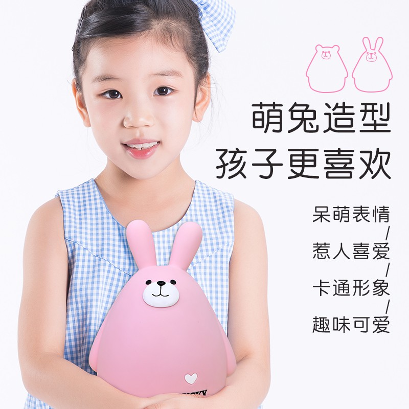 存钱罐儿童储蓄罐大人家用女生可爱创意防摔可存可取容量网红大号 三维工匠 萌熊粉大号[收藏加购提前发货]高清大图