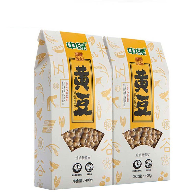 wqsc中绿东北五谷杂粮农家自产黄豆400g*2袋 参数