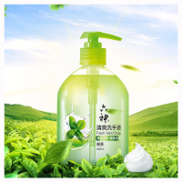 六神 绿茶 清爽洗手液 500ml(瓶)