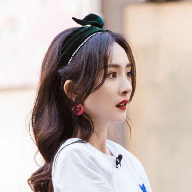 杨幂同款墨绿发带报价_参数_图片_视频_怎么样_问答-苏宁易购