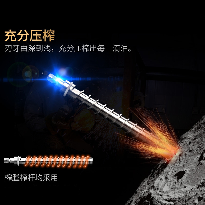 纳丽雅 多功能榨油机家用小型全智能自动温控冷热炸油机商用油坊_显示屏可调温与控温ZY22S(xBW)