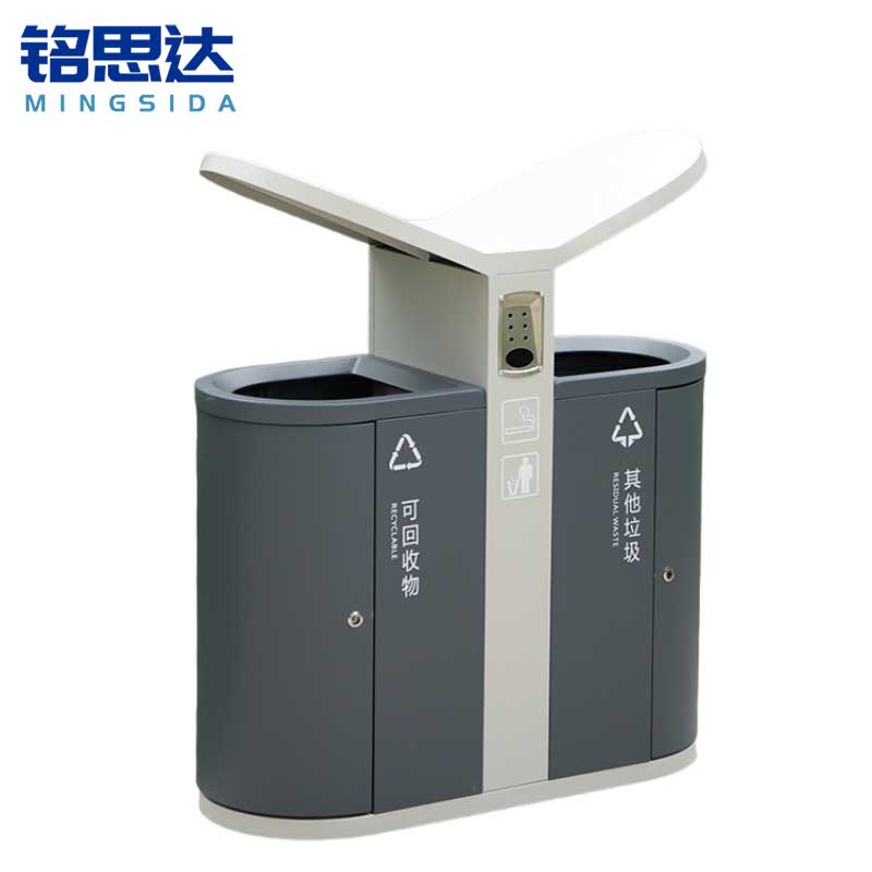 铭思达垃圾桶88*36*95cm个高清大图