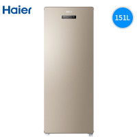 Haier/海尔立式冰柜家用冷冻冷藏冷柜 风冷无霜电脑温控全温区母乳储藏保鲜柜 BD-151WLY 151升