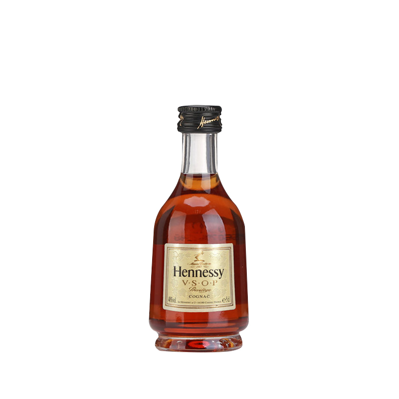轩尼诗 Hennessy VSOP 干邑白兰地 50ml 单支[原装正品小酒版]
