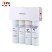 能率反渗透纯水机 四级过滤 1:1微废水比 反渗透RO膜 100加仑 WJ-RO100-C1TD