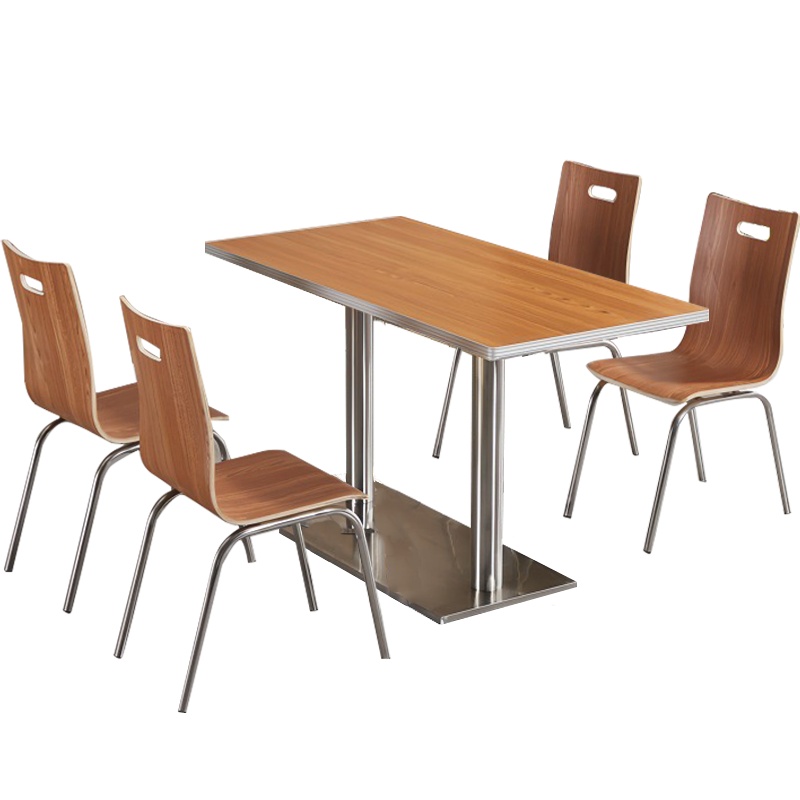 凌迪星食堂餐桌120*60*76cm(一桌四椅)套高清大图