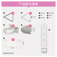 CUORI卓力智能增压挂烫机BG538PL家用立式航空铝材双杆熨烫衣服手持式蒸汽熨斗 浪漫紫