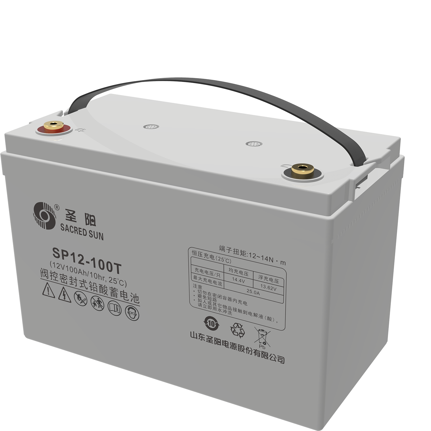 圣阳 蓄电池 SP12-100T 套高清大图
