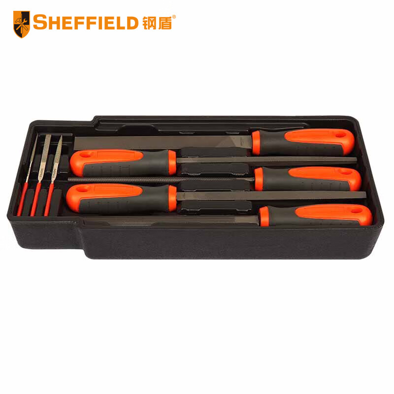 钢盾(SHEFFIELD) S025031 8件套锉刀组套【家用】