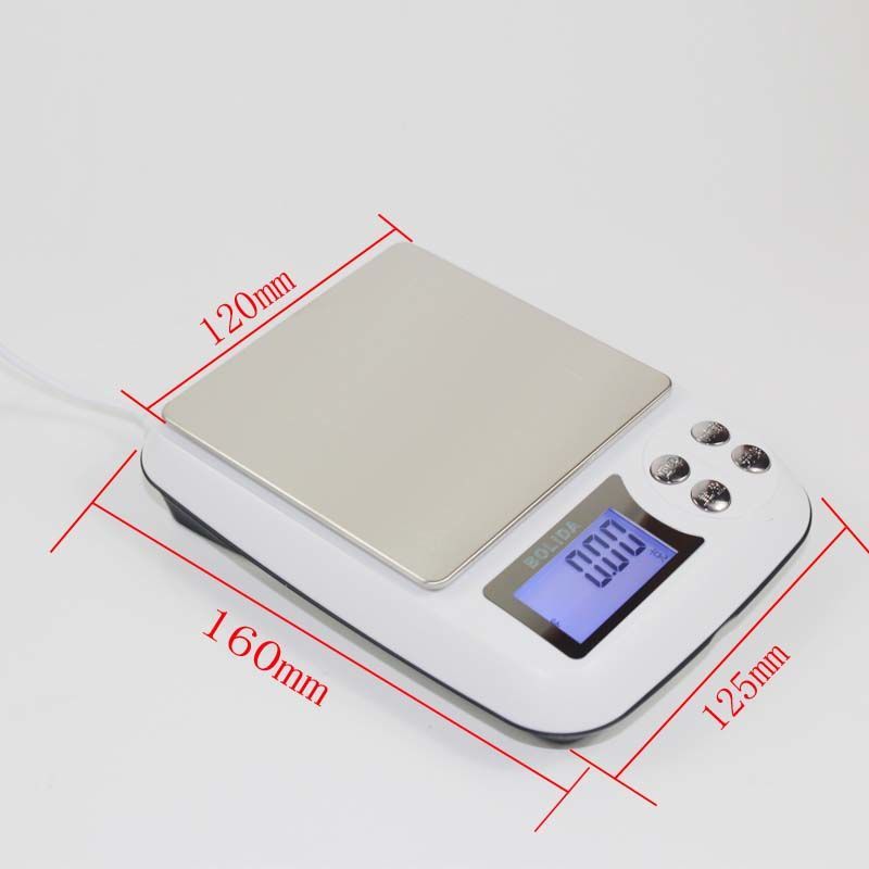 1克 电池款 厨房秤精准迷你电子称小秤小天平家用称重烘焙食物克称0.