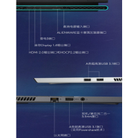 2019款外星人Alienware m17-R2 17.3英寸英特尔酷睿i7轻薄游戏本笔记本电脑(i7-9750H 16G 512G固态RTX2060 OC 6G 144Hz)
