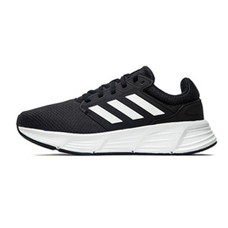 Adidas阿迪达斯男鞋2023春季新款缓震透气运动鞋黑色跑步鞋GW3848