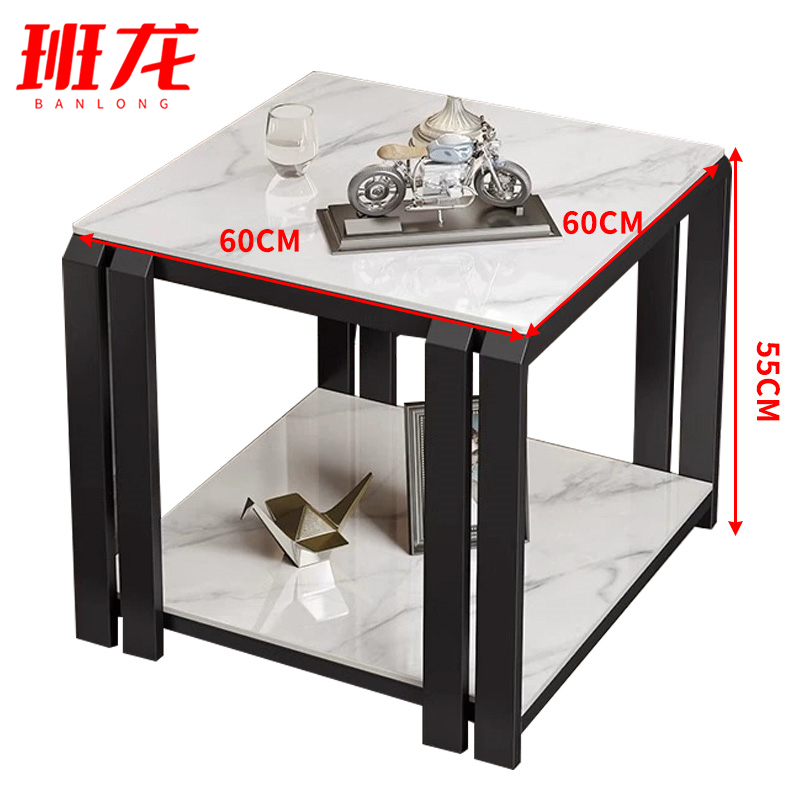 班龙茶几方桌60*60*55cm张高清大图