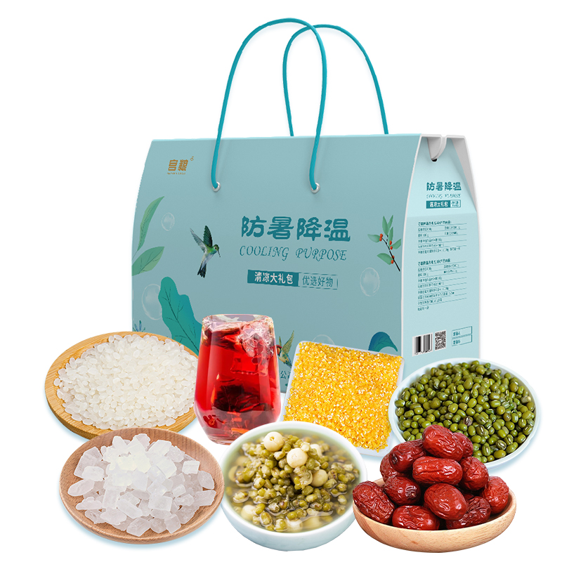 宫粮 防暑降温大礼包B-2200g高清大图