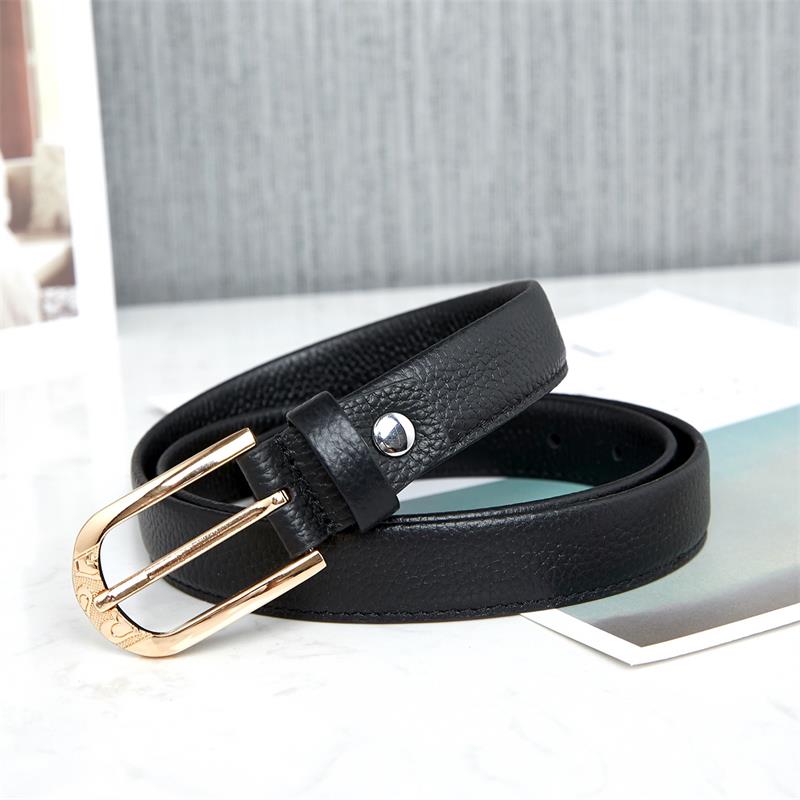 喜来登SHERIDAN 女士针扣头层牛皮皮带高清大图