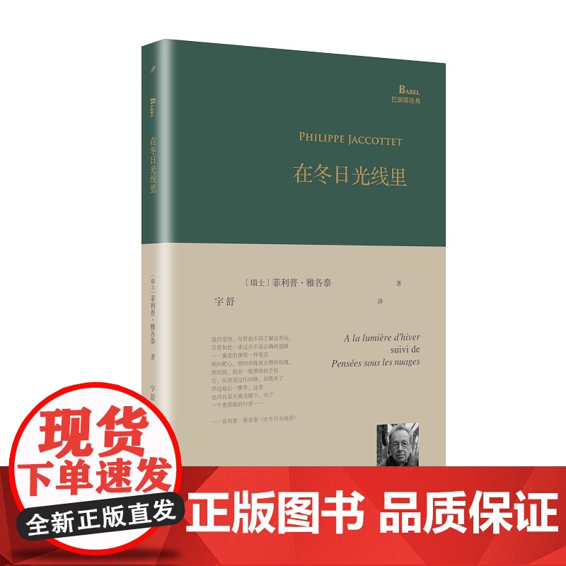 在冬日光线里(巴别塔诗典系列-精装本)高清大图