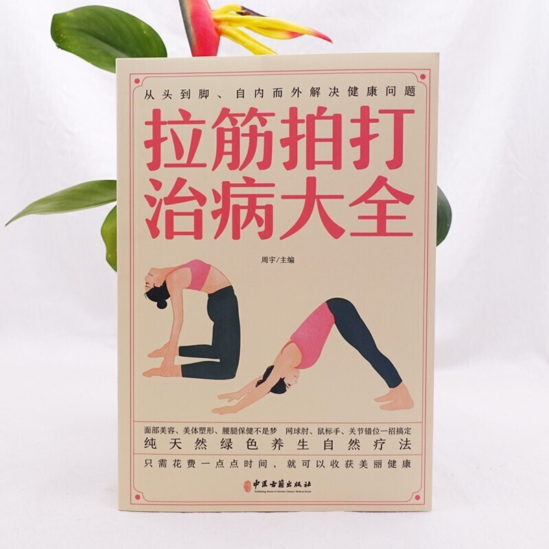 [正版] 拉筋拍打治病大全 零基础学经络穴位对症疗法中医传统养生保健全书中老年人健身锻炼身体的长寿保健方法书籍中医养生书高清大图