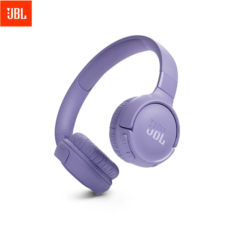 JBL TUNE 520BT 蓝牙耳机 头戴式 音乐游戏运动耳机 便携折叠 通话降噪麦克风TUNE510BT黑色高清大图