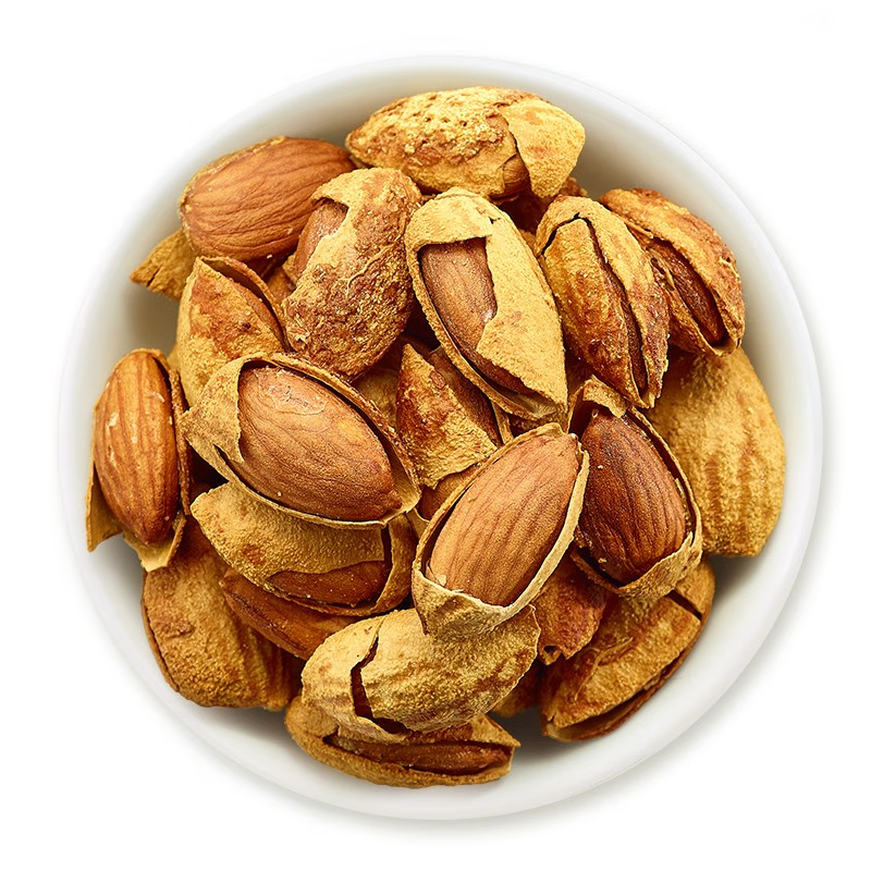 【满199减100】来伊份手剥巴旦木168g高清大图