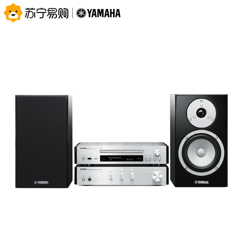 雅马哈(Yamaha)MCR-N670 音响 音箱 迷你音响 CD机 HIFI组合套装 2.1声道