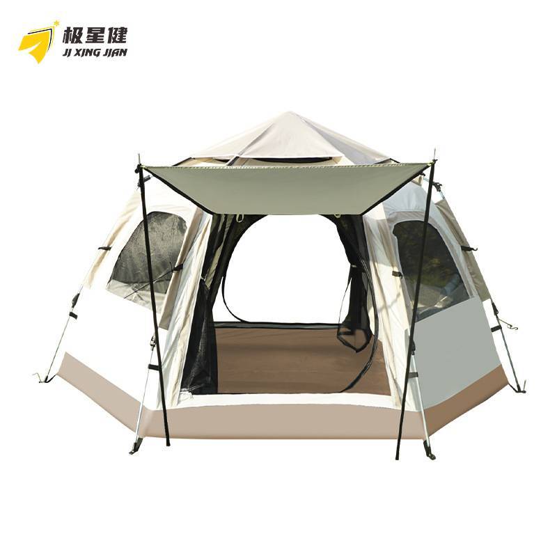 极星健 帐篷 六角帐大号2.8*2.8m 套高清大图