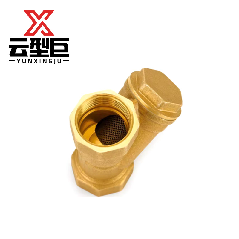 云型巨 黄铜Y型过滤器 DN25 个高清大图