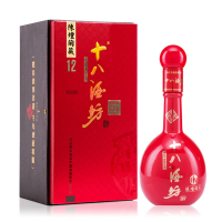 十八酒坊 陈坛陶藏十二年 39度 480ml 老白干香型 单盒装白酒