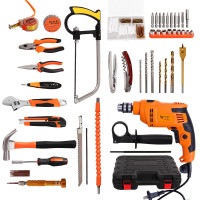 [苏宁自营] 工具家 家用冲击钻套装 电动工具 / 电钻 / 电动螺丝刀 GI550RE-Win
