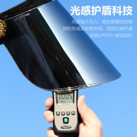 神火防晒帽女夏遮阳防紫外线镜防护面罩空顶骑车太阳帽全脸防飞沫