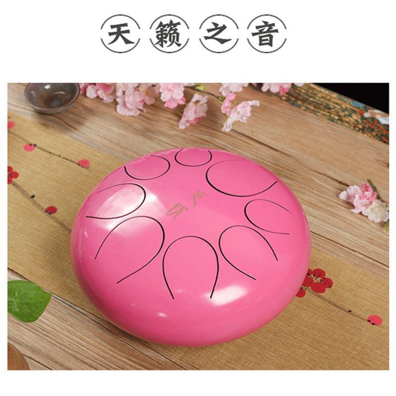 TMAX空灵鼓手鼓8寸绿色入门初学者12寸8音11音13音专业级忘忧鼔手碟鼓色空鼓