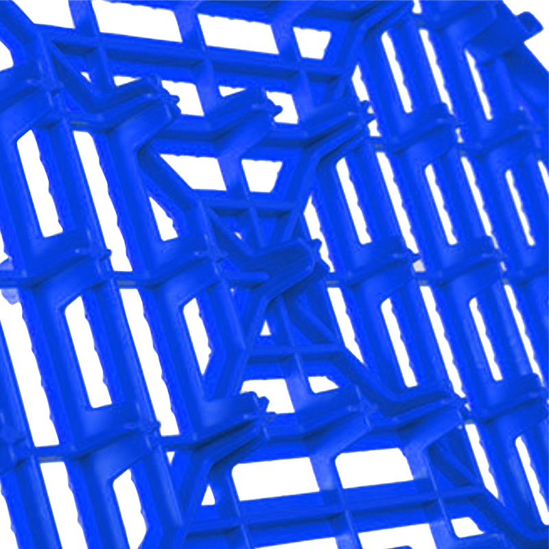 臻远 ZY3121322地格栅塑料拼接地板垫网格垫板 蓝色高清大图