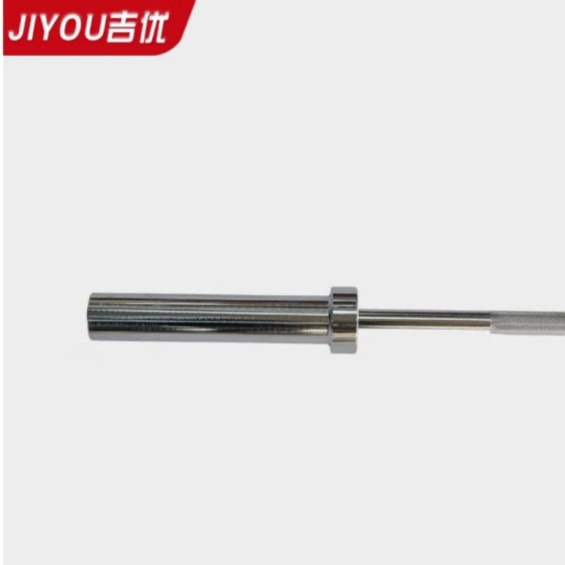 吉优 JY-F9014 杠铃杆2.2米大孔直杆奥杆健身房举重杆深蹲杆卧推杆高清大图
