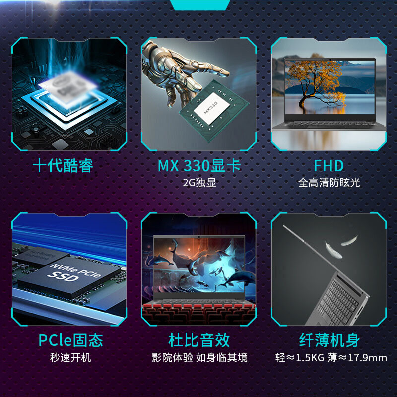 联想(Lenovo)扬天V14 10代酷睿 14英寸轻薄笔记本电脑(i3-1005G1/8G/1T+256G固态/2G独显/简约灰) 定制 全高清屏 轻薄商务 移动办公