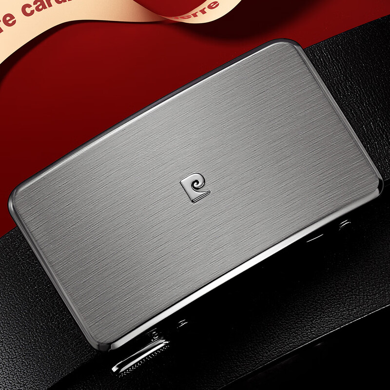 皮尔卡丹(pierre cardin)新款休闲男式自动扣皮带W41866311-7A高清大图