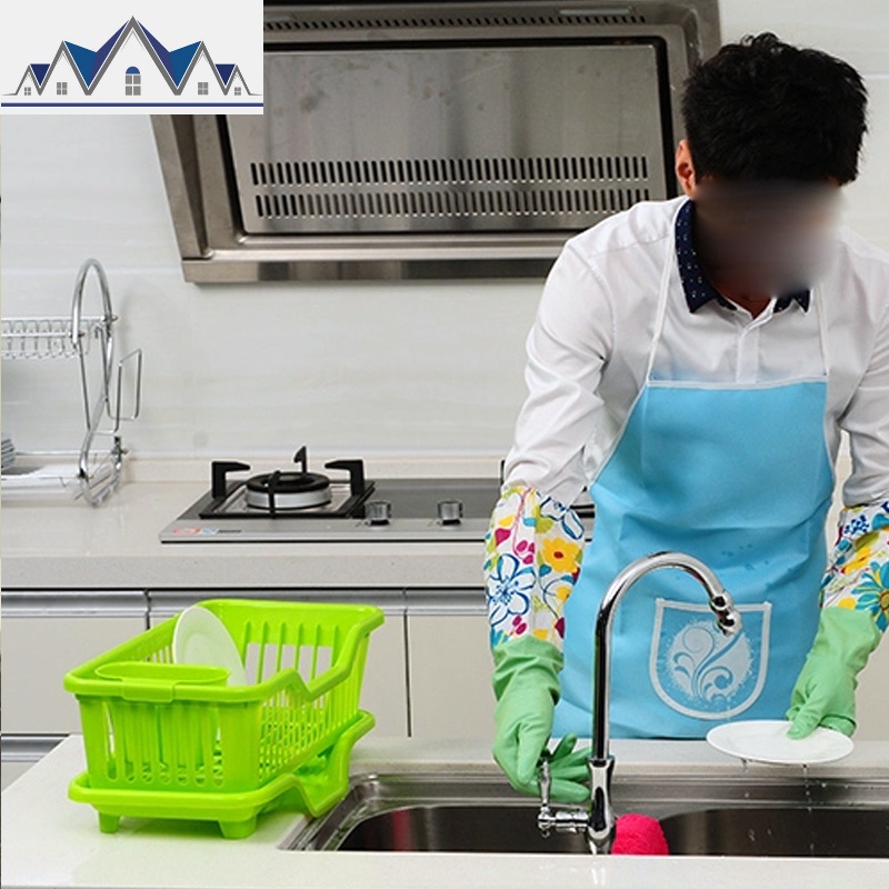 厨房放碗架塑料用品家用大全沥水滴水碗碟架碗筷置物收纳盒沥水篮 三维工匠收纳层架高清大图
