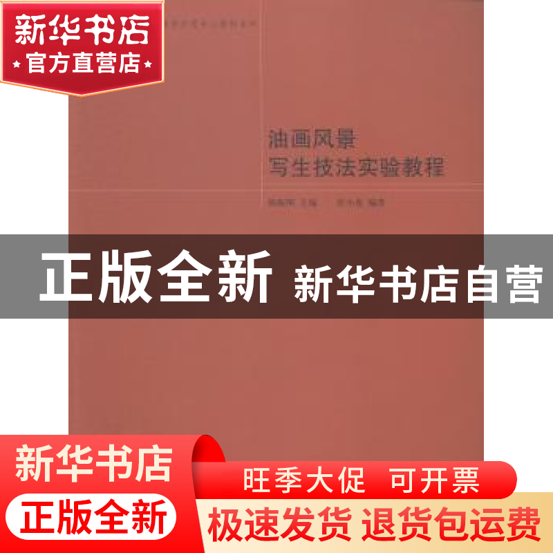正版 油画风景写生技法实验教程 韩振刚主编 安徽美术出版社 9787