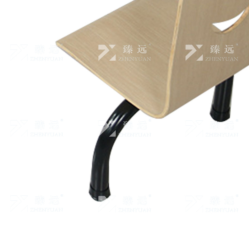 臻远 ZY4040824 连体餐桌椅组合食堂员工餐厅二人位连体餐桌