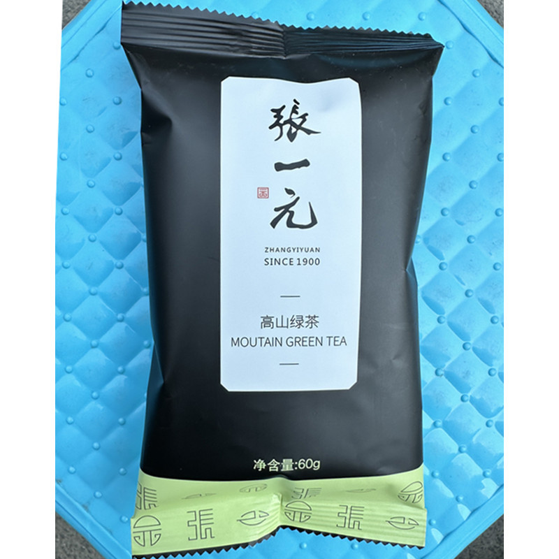 张一元 尚客高山绿茶袋茶60g*1袋高清大图