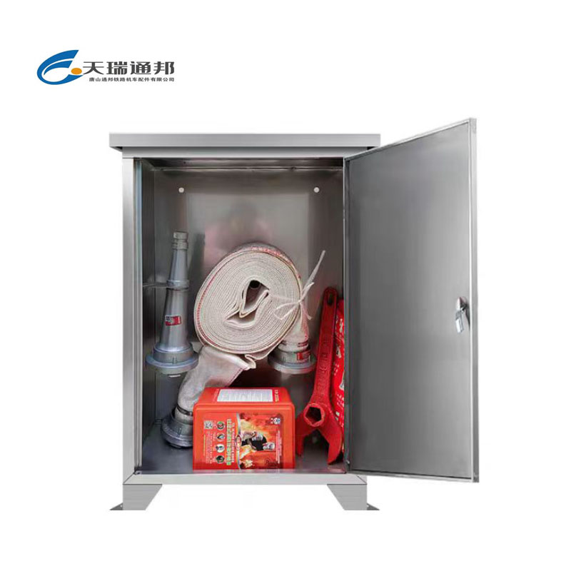 天瑞通邦 304不锈钢消火栓箱消防栓箱落地式壁挂式 个高清大图