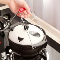 多功能不锈钢蒸锅夹盘器抓盘器防烫夹碗器厨房工具（赠品单拍不发货）
